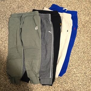 Youth Boys Sweatpants, Size 6, Set of 5